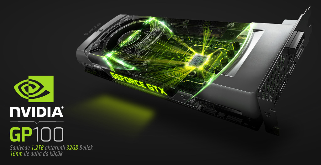 nVidia, yeni nesil grafik işlemcilerini sınamaya başladı: Bu sefer, 16nm ile boyutlar daha da küçülüyor ve 32GB gibi hayvanı kapasitede ve-de deli-hızlı bellekler geliyor…