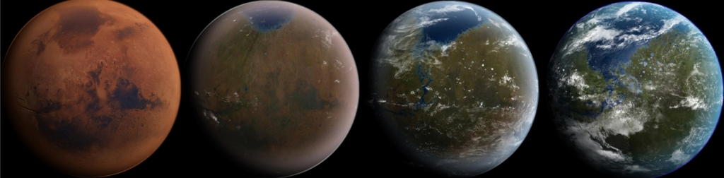 Mars'ın Dünyasallaştırılması Görseli Mars'ın Dünyasallaştırılması Görseli