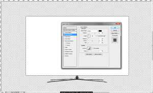 Photoshop'da Samsung Smart TV (PSD) Yapmak