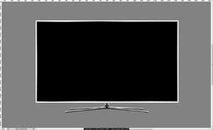 Photoshop'da Samsung Smart TV (PSD) Yapmak
